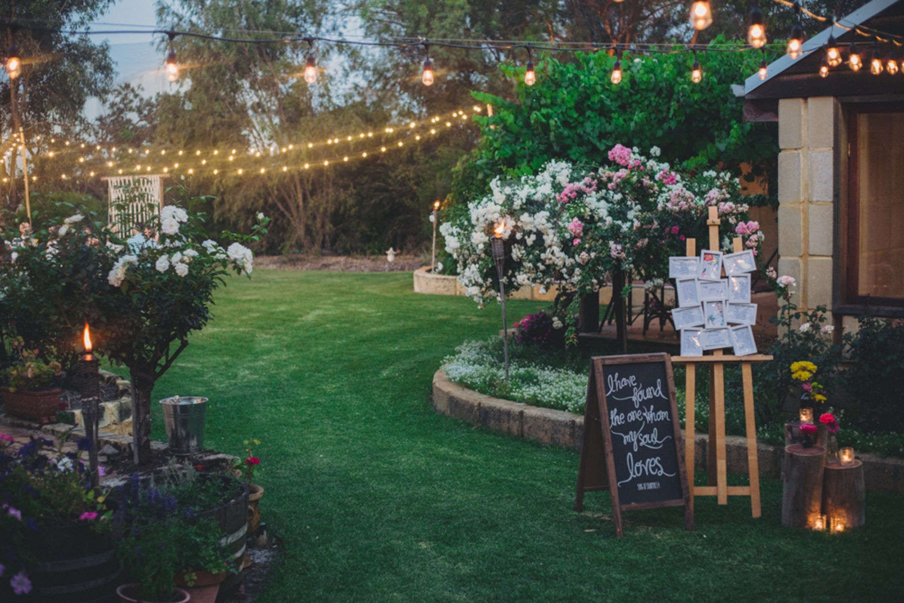 plaquinha de casamento
